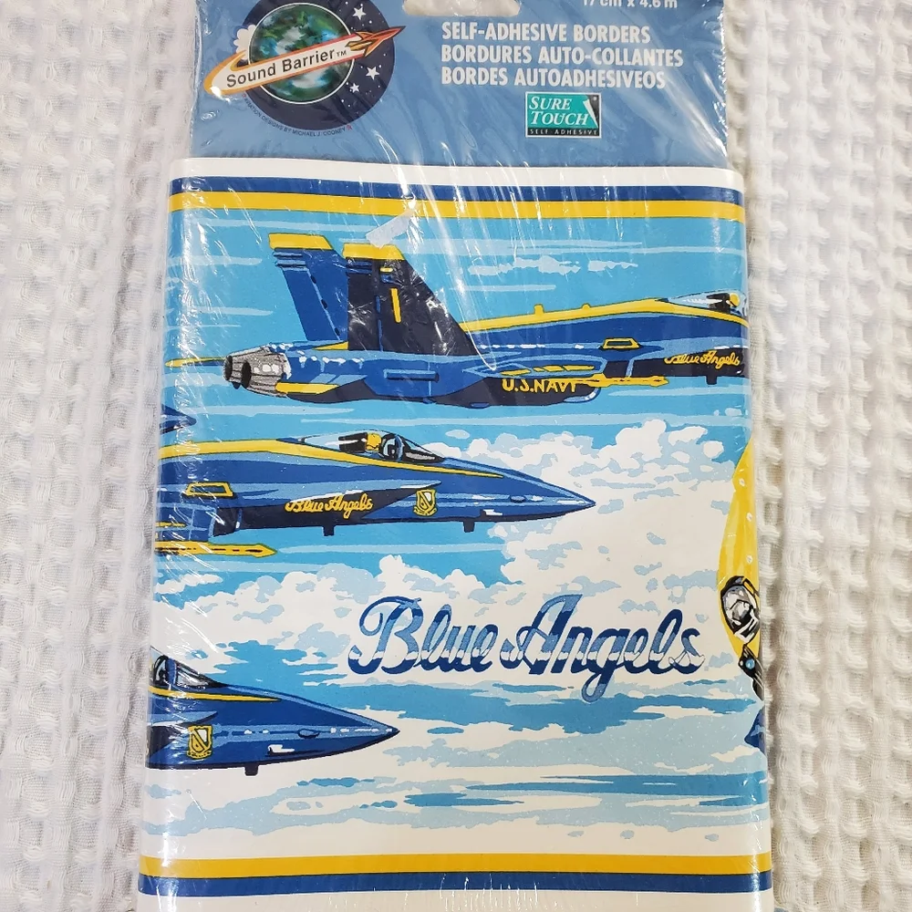 Blue Angels Self Adhesive Room Border